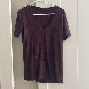 Lululemon purple vneck